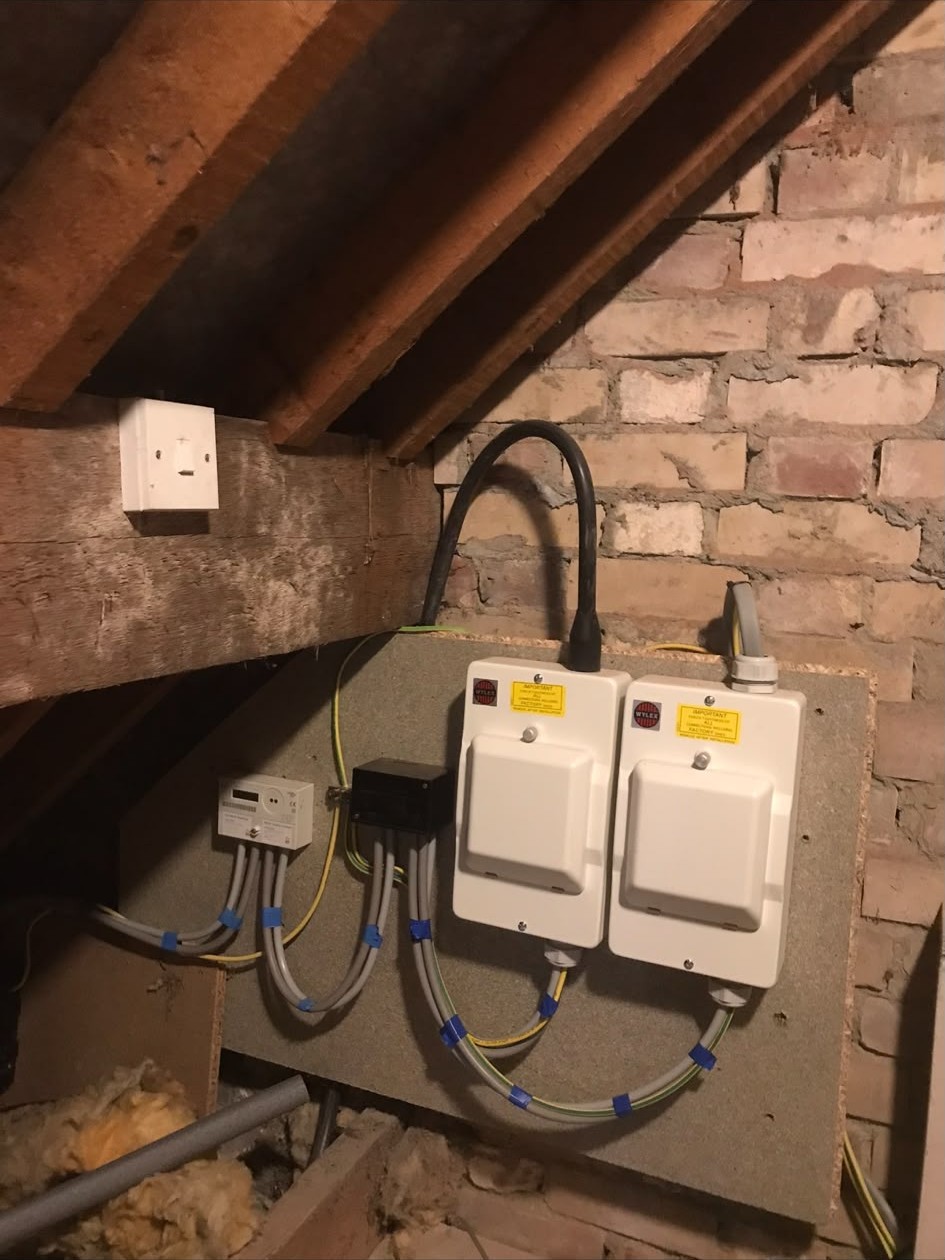 Switched fused isolators and board upgrade work completed